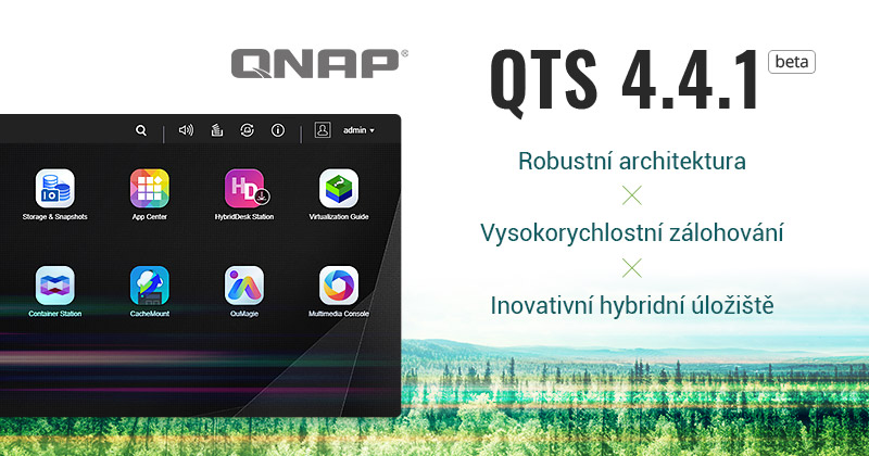QNAP QTS 4.4.1 finální verze