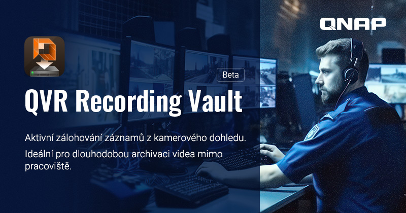 QNAP QVR Recording Vault (beta)