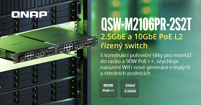 QNAP switch QSW-M2106PR-2S2T