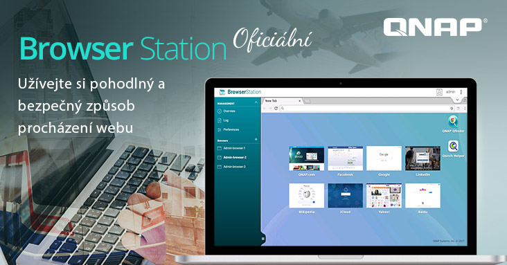 QNAP Browser Station - oficiální verze
