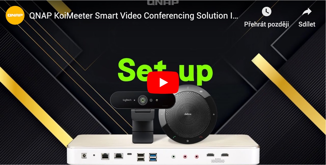 řešení Teradici PCoIP na QNAP NAS Průvodce instalací a nastavením inteligentního videokonference QNAP KoiMeeter