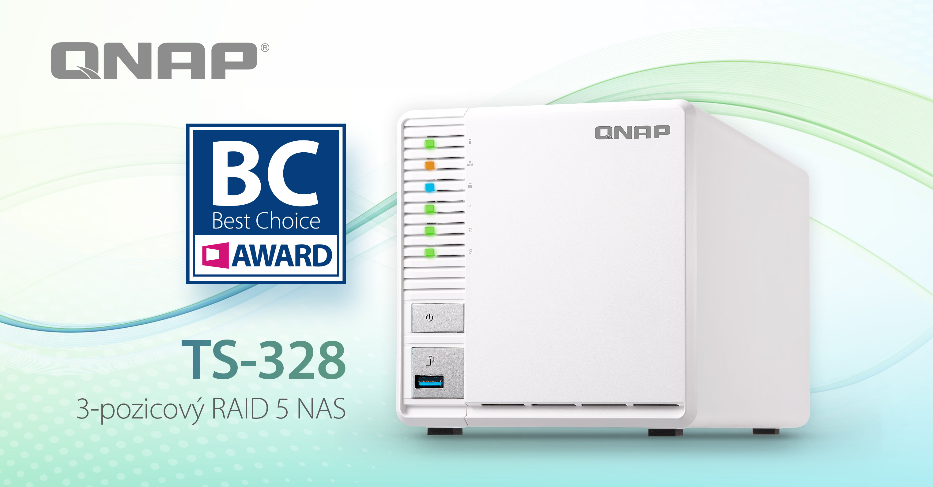 QNAP NAS TS-328 získal ocenění Computex 2018 Best Choice Award