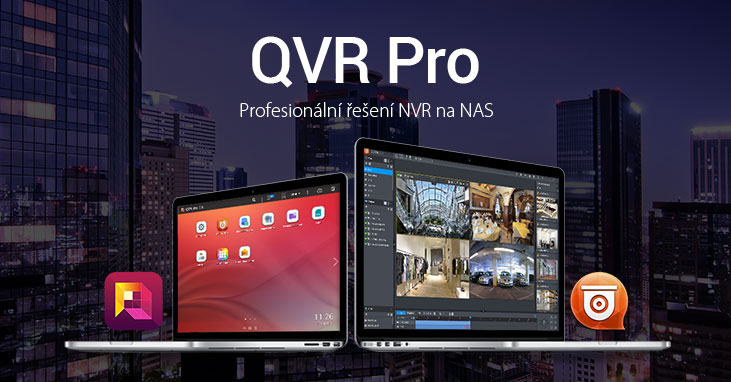 QNAP QVR Pro - profesionální dozorování