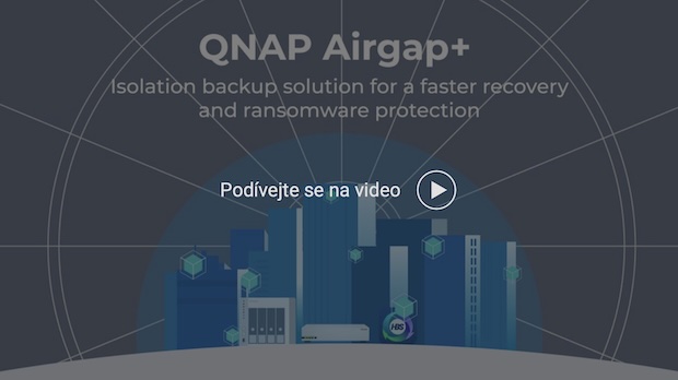 Představení zálohování pomocí řešení QNAP Airgap+